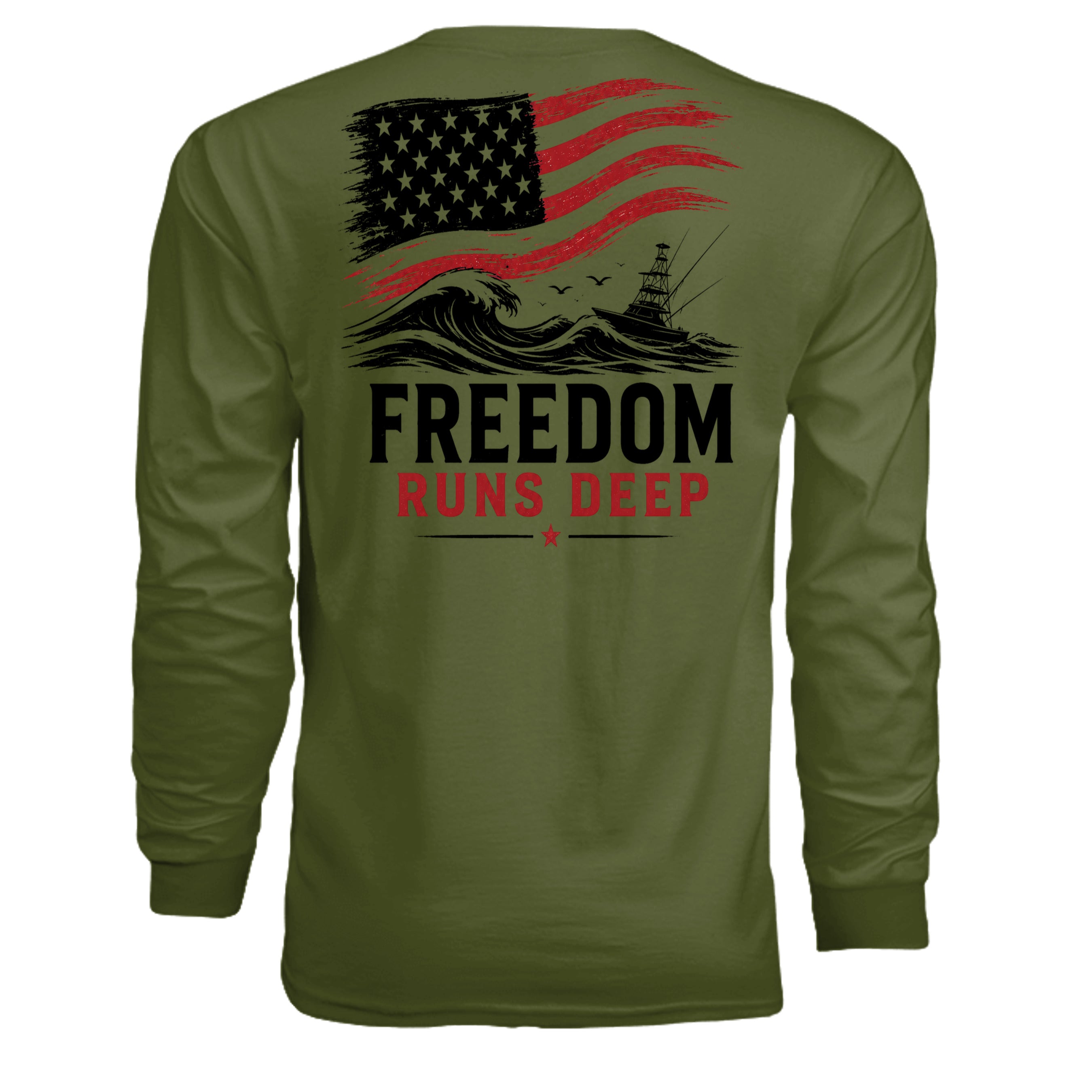 MILITARY GREEN - N3165 - BACK