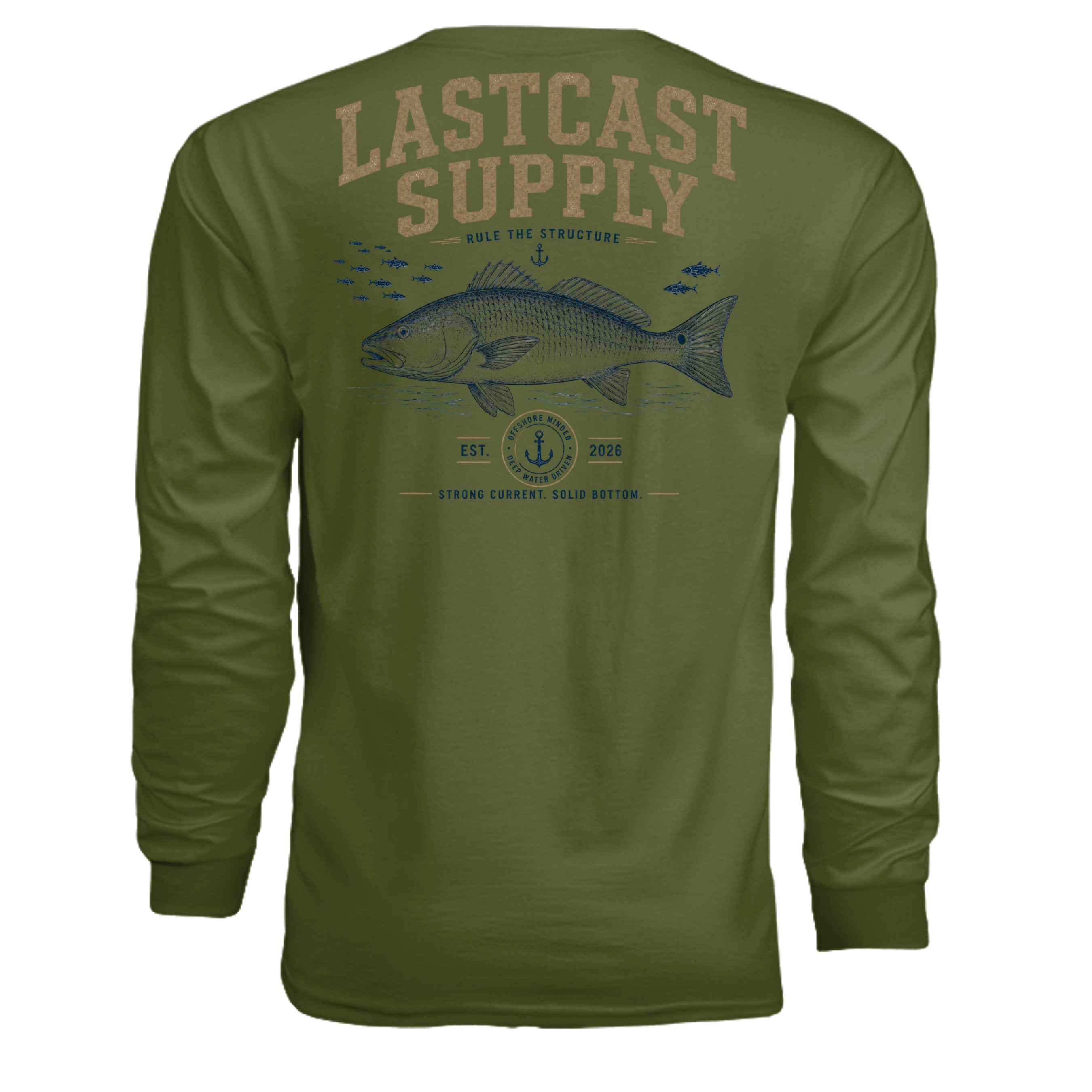 MILITARY GREEN - N3165 - BACK