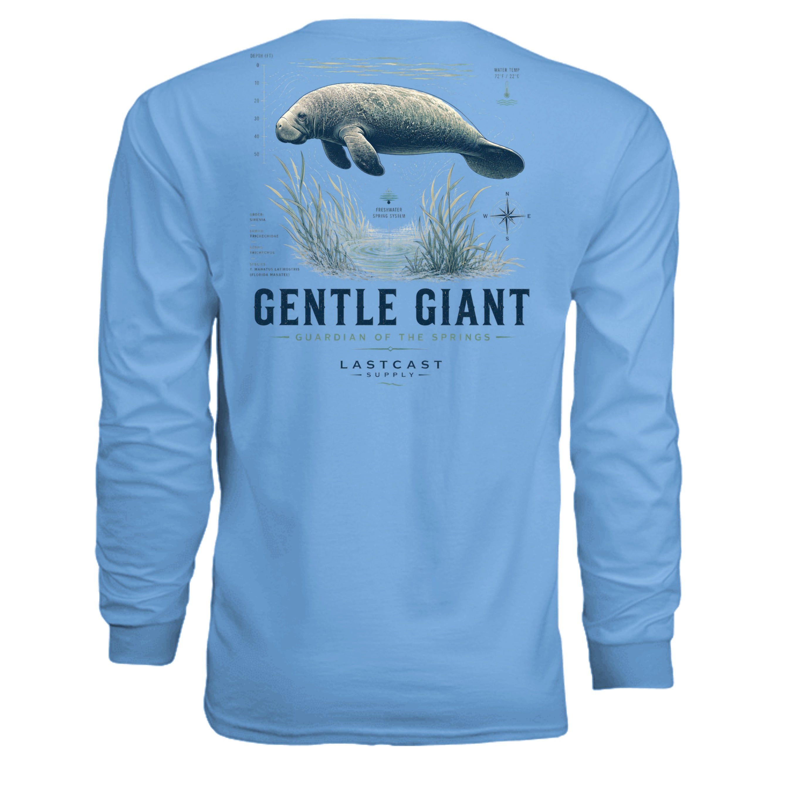 LIGHT BLUE - N3165 - BACK