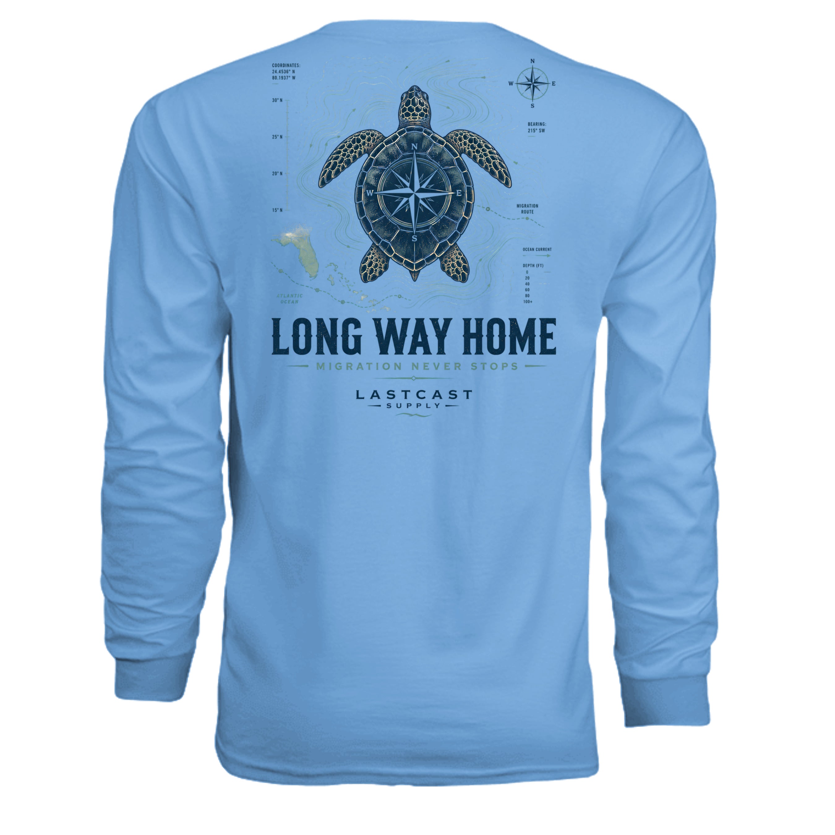 LIGHT BLUE - N3165 - BACK